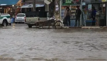 پس از بارش ۱۳۰ میلی‌متر باران، رشت غرق شد!