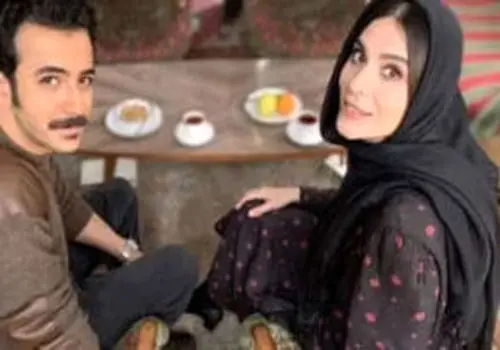 قاب صمیمی علی شادمان و سحر دولتشاهی در کنار خانم بازیگر
