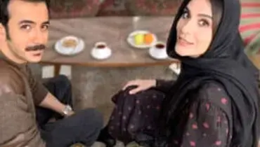 قاب صمیمی علی شادمان و سحر دولتشاهی در کنار خانم بازیگر