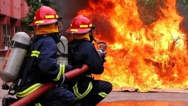 آتش‌سوزی در  نظرآباد؛ ۱۲ واحد دچار حریق شد! + فیلم