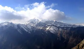 نمایی بی نظیر از حال و هوای قله توچال+ تصاویر