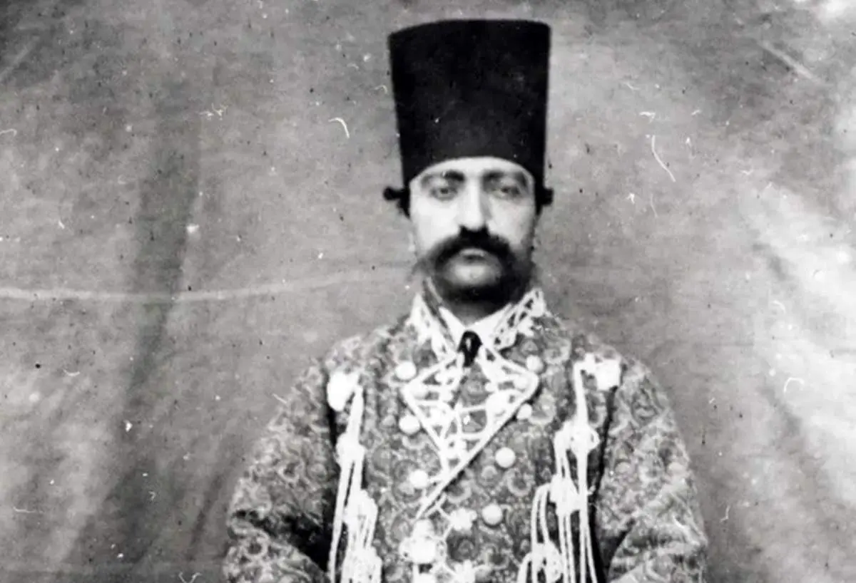 ناصرالدین شاه در سفری به کوهستان