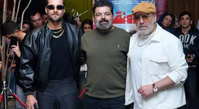 استایل خاص امیر مقاره در اکران مردمی «شاه‎ نقش»+فیلم و عکس 