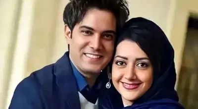 جدیدترین تصویر عاشقانه امیرعلی نبویان و همسرش!