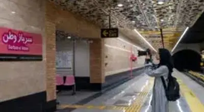 عکس سردیس سردار سلیمانی در ایستگاه جدید مترو