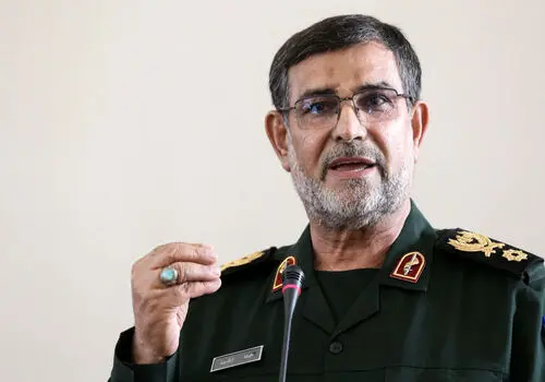 سردار تنگسیری: در همه جزایر ایرانی ⁧گور متجاوزان ⁩کودک‌کش را آماده کرده‌ایم