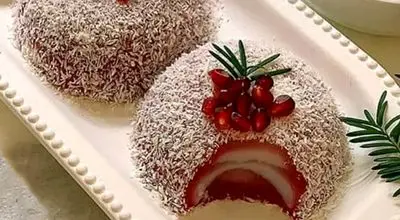 طرز تهیه تاتلی زبرا اناری با لایه‌های رنگارنگ و طعمی متفاوت
