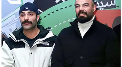 حمید صفت در جشن تولد امیر علی‌اکبری