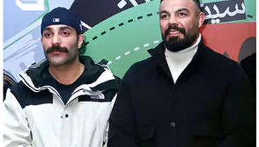 حمید صفت در جشن تولد امیر علی‌اکبری