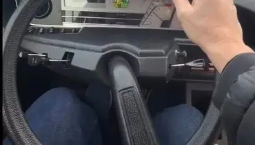 شکل جالب فرمان یک خودرو سیتروئن را ببینید + ویدئو