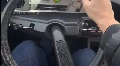 شکل جالب فرمان یک خودرو سیتروئن را ببینید + ویدئو