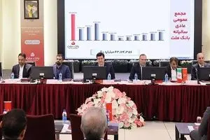 مهر تایید سهامداران بر عملکرد سال ۱۴۰۴ بانک ملت

