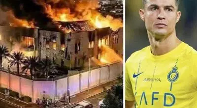 همزمان با بمباران سفارت آمریکا در ریاض، رونالدو عربستان را ترک کرد