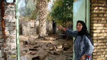 سیل در ایذه به خانه‌ها رسید؛ تصاویری از خسارت‌های مردمی + ویدئو