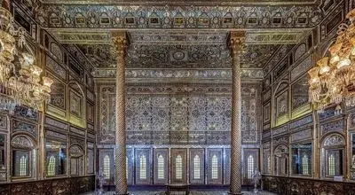 آسیب سازه های کاخ گلستان در حملات هوایی شب گذشته 