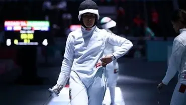 بازی‌های کشورهای اسلامی| صعود ریحانه رضایی به یک‌چهارم نهایی شمشیربازی اپه