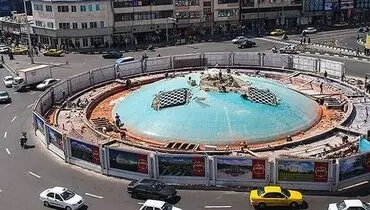  طرح جدید دیوارنگاره میدان انقلاب تهران رونمایی شد + عکس

