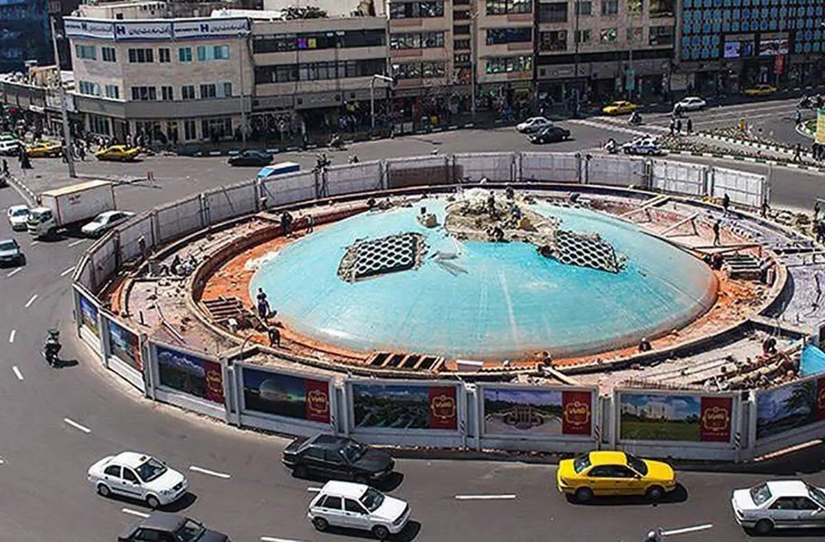  طرح جدید دیوارنگاره میدان انقلاب تهران رونمایی شد + عکس

