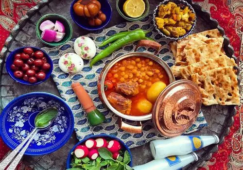 طرز تهیه خورش قیمه بادمجان مجلسی