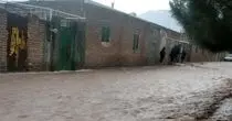  سیلاب در شهرستان زیرکوه خراسان جنوبی+ فیلم