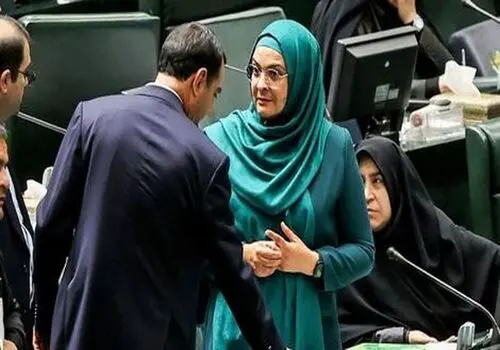 حضور نماینده شیراز با پیراهن ورزشی در مجلس!
