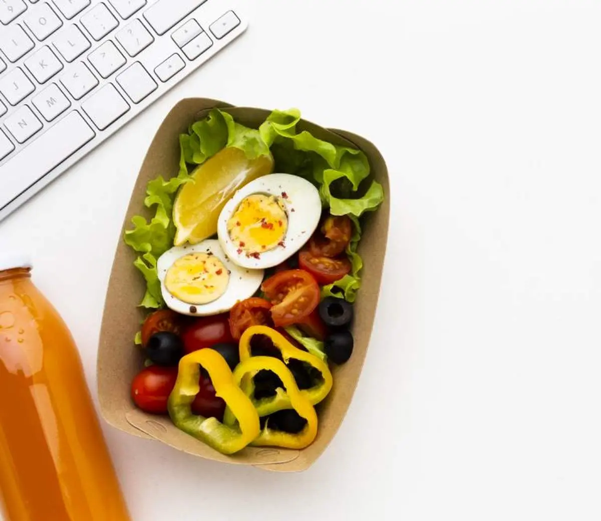 لیستی از ناهار رژیمی برای کارمندان
