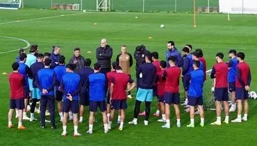 اعلام ساعت دیدارهای تدارکاتی تیم ملی در ترکیه