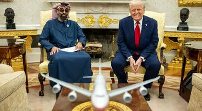 معامله ۱۴ میلیارد دلاری شیخ عرب با ترامپ