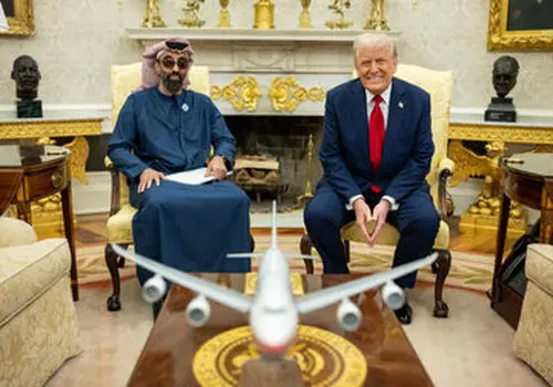 ترامپ با یک استایل زمستانی جلب‌توجه کرد