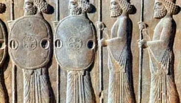 حضور سربازان هخامنشی در خیابان‌های تهران + فیلم