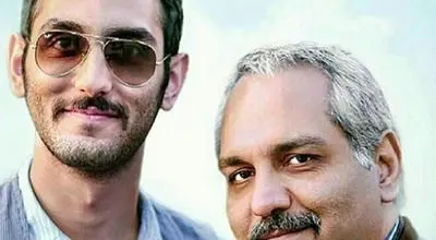 رقص عجیب پسر مهران مدیری با یک مانکن در خیابان/ویدیو 