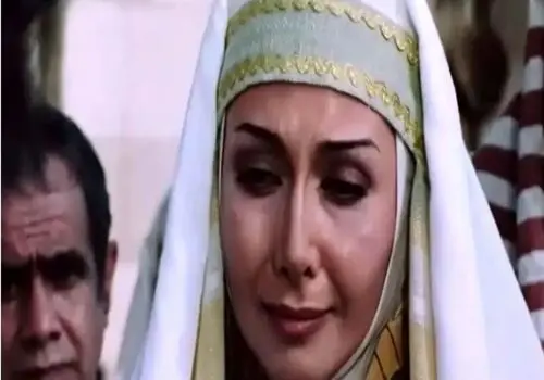 «داریوش ارجمند و کتایون ریاحی» در پشت صحنه فیلم پاییزان؛ سال 