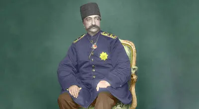 تصویری کمتر دیده‌شده از ناصرالدین‌شاه در آتلیه مشهور لندن