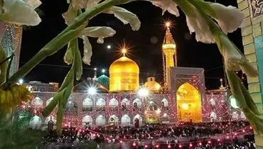 حضور سناتور آمریکایی در حرم امام رضا (ع)+ عکس