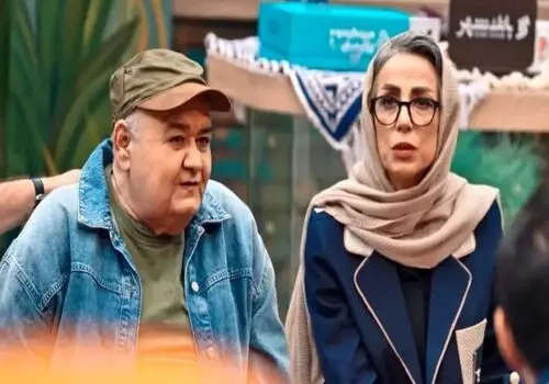 حمله تند آرام جعفری به سلفی بگیران مراسم ختم اکبر عبدی