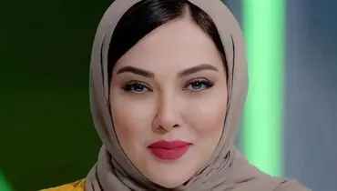 لیلا اوتادی با لباس سنتی و میکاپ غلیظ!