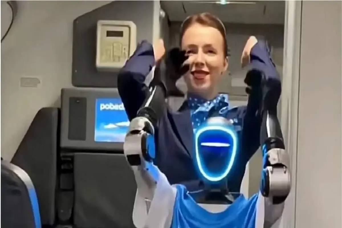 رونمایی از اولین مهماندار رباتیک در روسیه+ فیلم