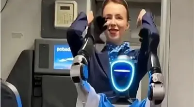 رونمایی از اولین مهماندار رباتیک در روسیه+ فیلم