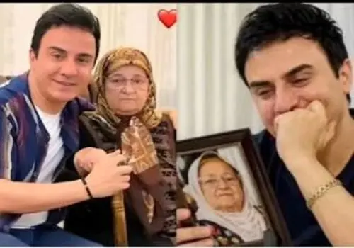 حضور گسترده هنرمندان در مراسم یادبود مادر عمو پورنگ + فیلم