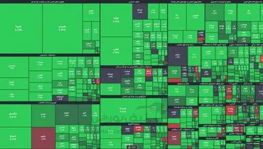 بورس بعد از ۵ روز سبز پوش شد