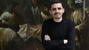 رونمایی از اثر عاشورایی تازه روح‌الامین / عکس