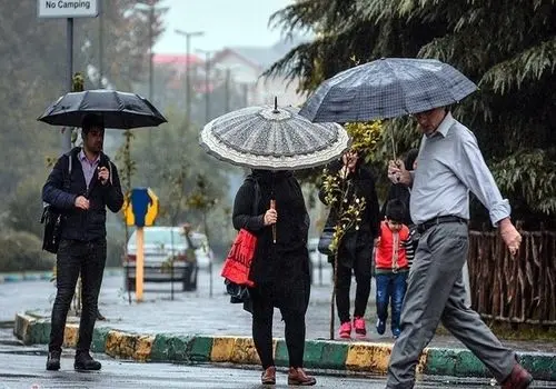 فعالیت سامانه بارشی و هشدار نارنجی در ۲۳ استان از جمله تهران