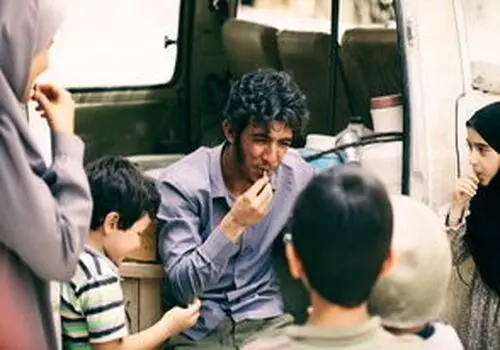 تصاویری از گریم بازیگران فیلم سینمایی رقص باد