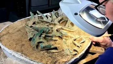 گنج 3 هزارسالۀ «داس و تبر و شمشیر» از را خاک در آمد
