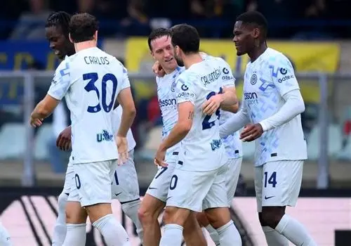 پیروزی لحظه آخری اینتر بر ورونا با چاشنی شانس 