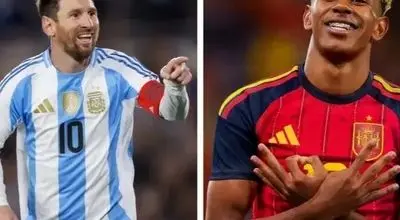 دوئل مسی و یامال در خانه رئال مادرید