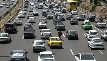 ترافیک سنگین در محورهای تهران و کرج