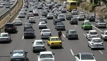 ترافیک سنگین در محورهای تهران و کرج