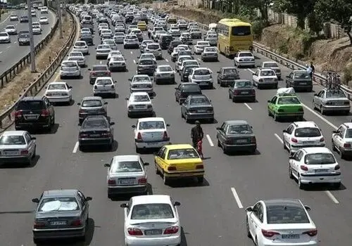 ترافیک سنگین در محورهای شمالی کشور
