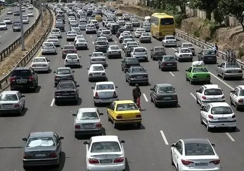 ترافیک سنگین در محورهای شمالی کشور